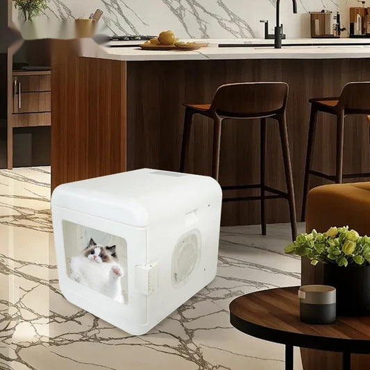 Cutie de uscare automata pentru caini si pisici de pana la 12 kg