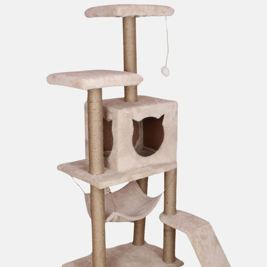Ansamblu de catarat Pandora bej, cu casuta si rampa de acces