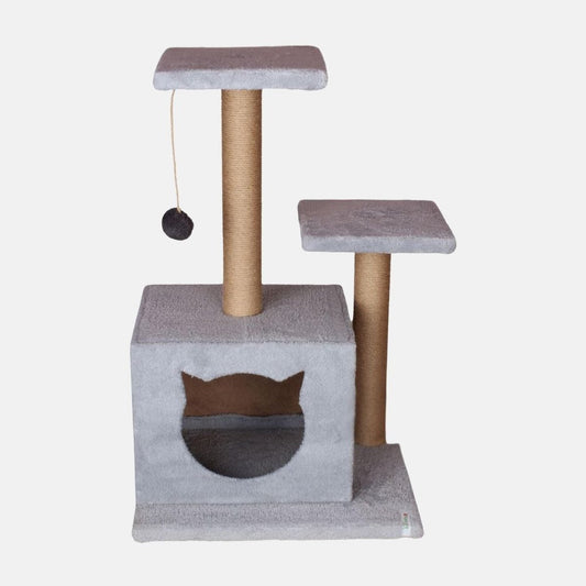 Ansamblu de catarat Lotti gri deschis, cu cub inchis si platforma