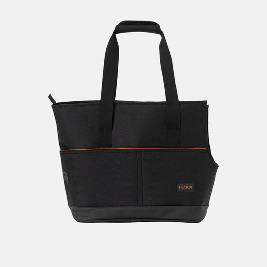 Geanta de transport Riva din material textil negru, cu manere lungi