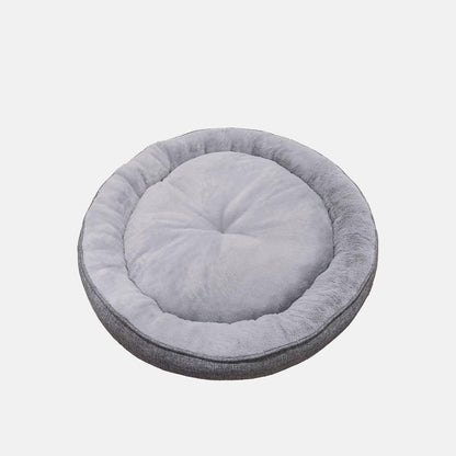 Culcus Bunny rotund, gri, pentru caini