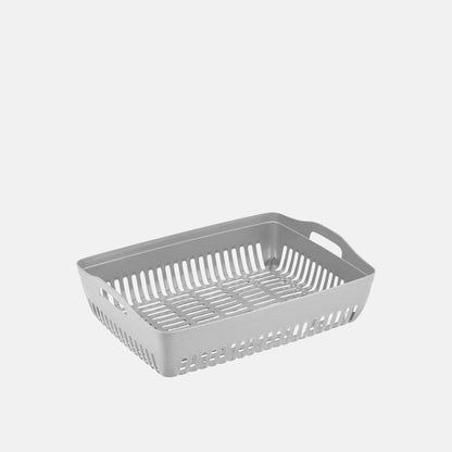Sita de cernut din plastic gri pentru litiera de pisici
