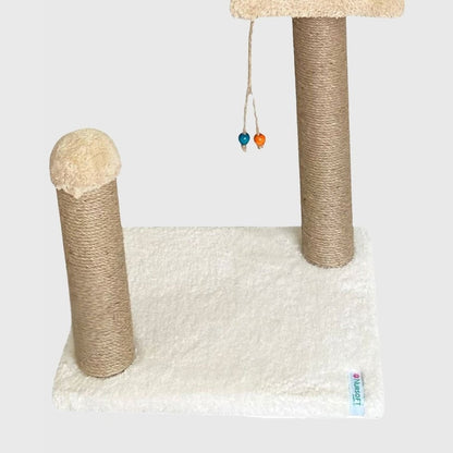 Ansamblu de catarat Else, format jos, cu stalp si rola din sisal