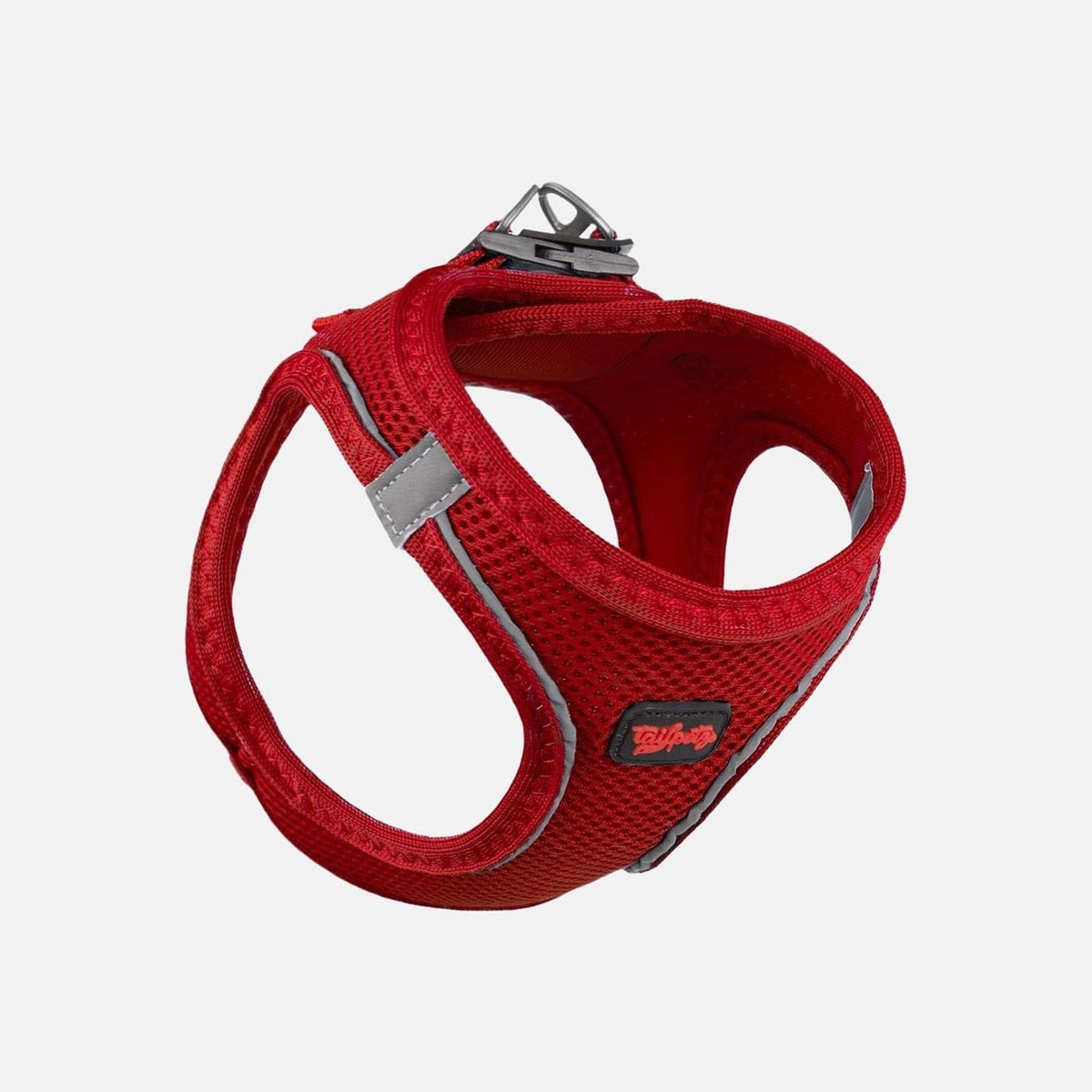 Ham tip vesta din plasa rosie pentru caini, model Air-Mesh