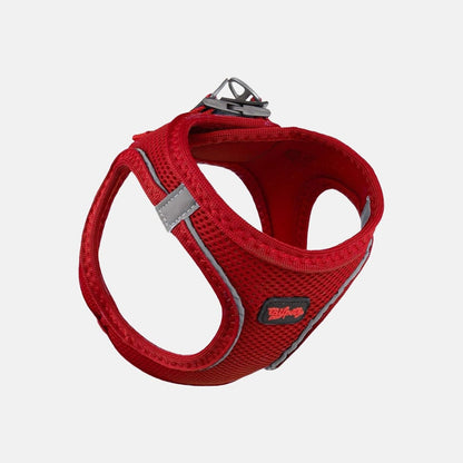 Ham tip vesta din plasa rosie pentru caini, model Air-Mesh