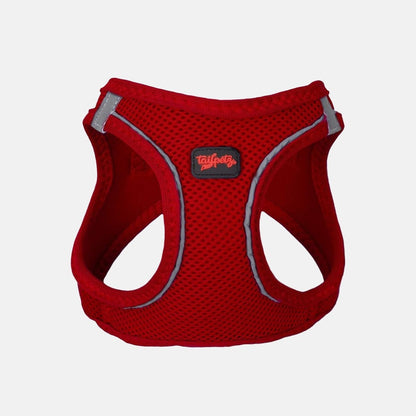 Ham tip vesta din plasa rosie pentru caini, model Air-Mesh
