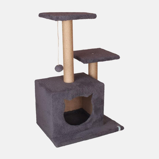Ansamblu de catarat gri inchis, cu cub inchis si doua platforme