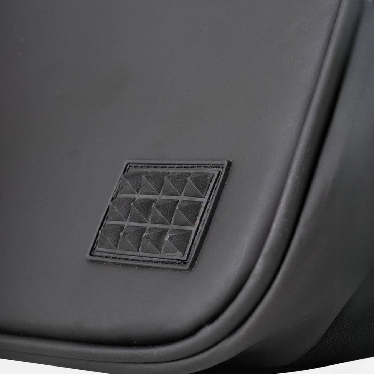 Geanta de transport Riva din material textil negru, cu manere lungi