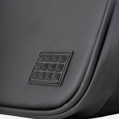 Geanta de transport Riva din material textil negru, cu manere lungi