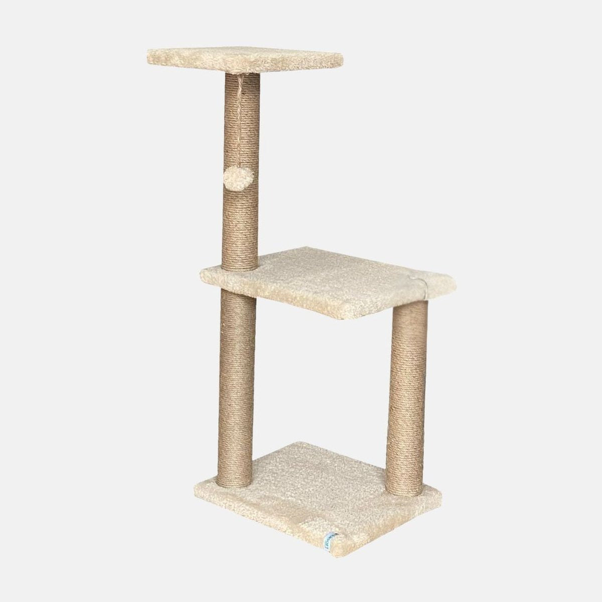 Ansamblu de catarat crem, cu doua platforme suprapuse