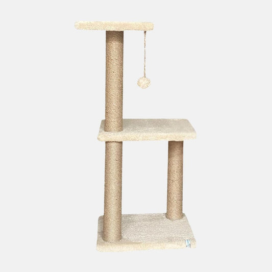 Ansamblu de catarat crem, cu doua platforme suprapuse