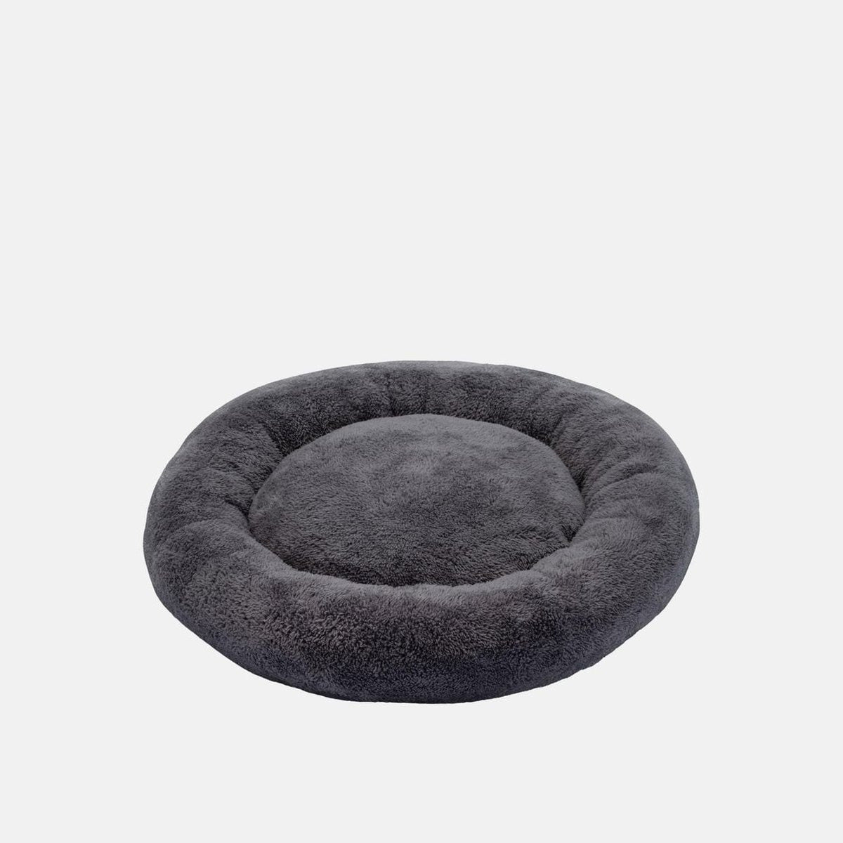 Culcus Pugalo rotund si pufos, gri inchis, format mare