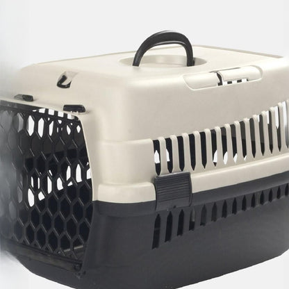 Cusca de transport din plastic in format mare, pentru caini